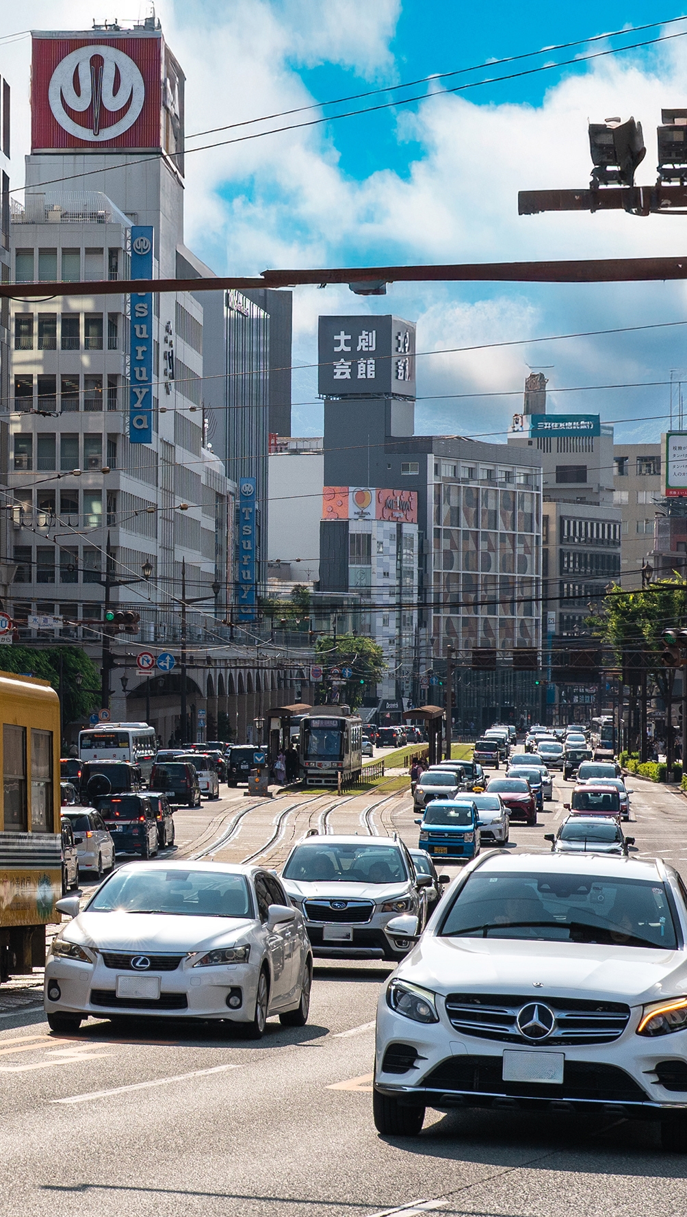 熊本の街並み