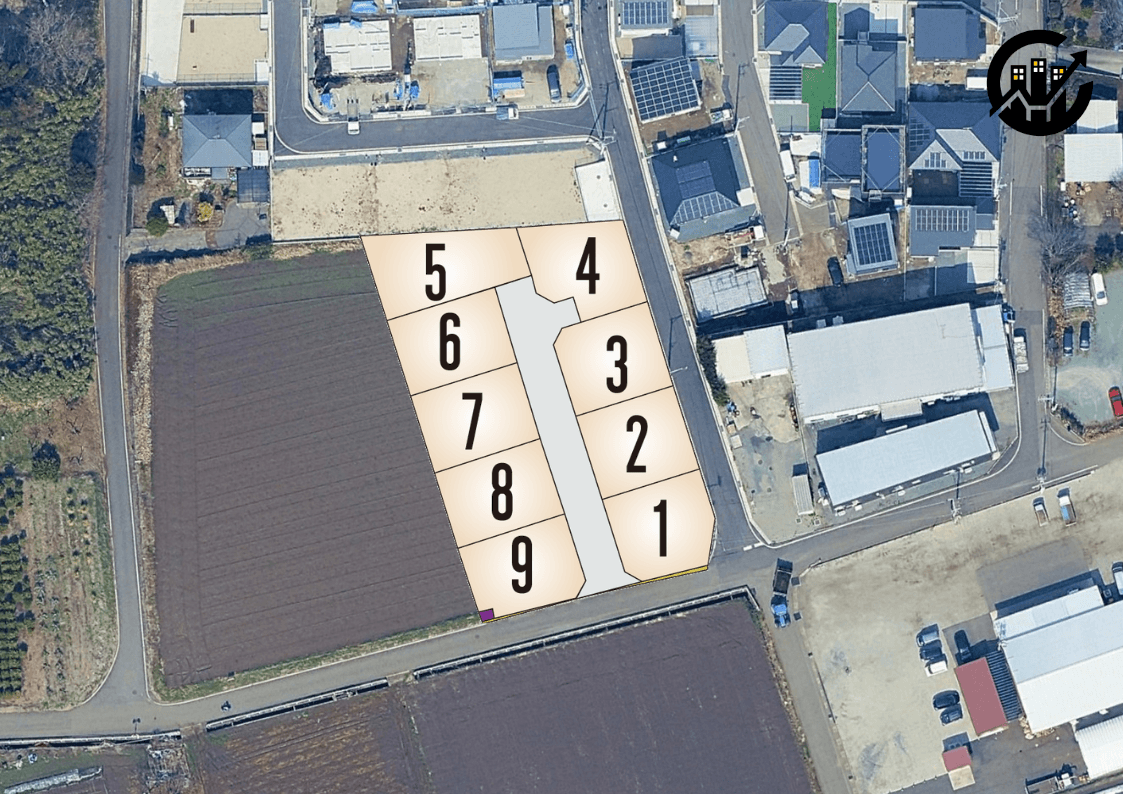 菊陽町 辛川 全9区画【⑥号地】