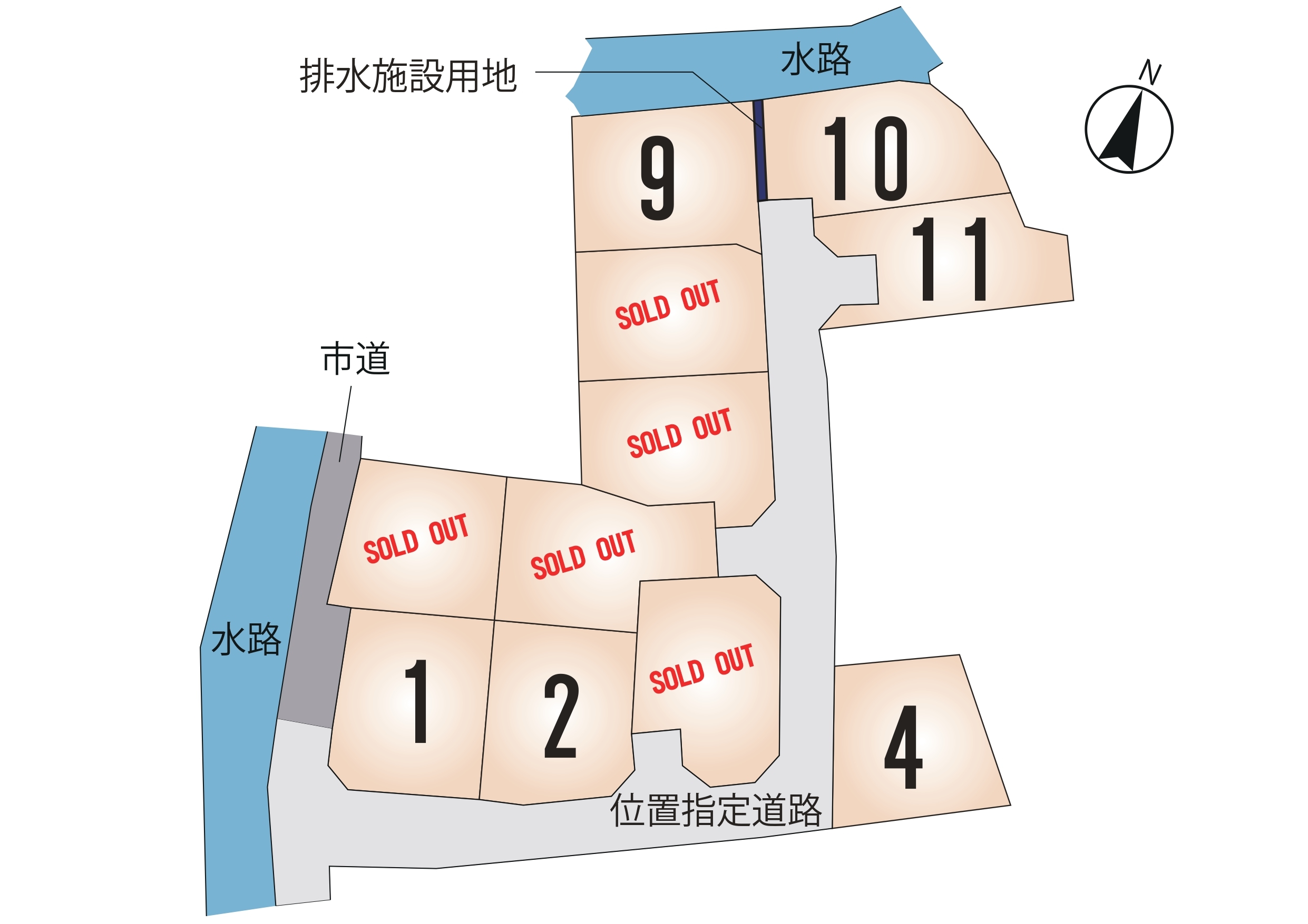 宇土市 松原町 全11区画【⑪号地】