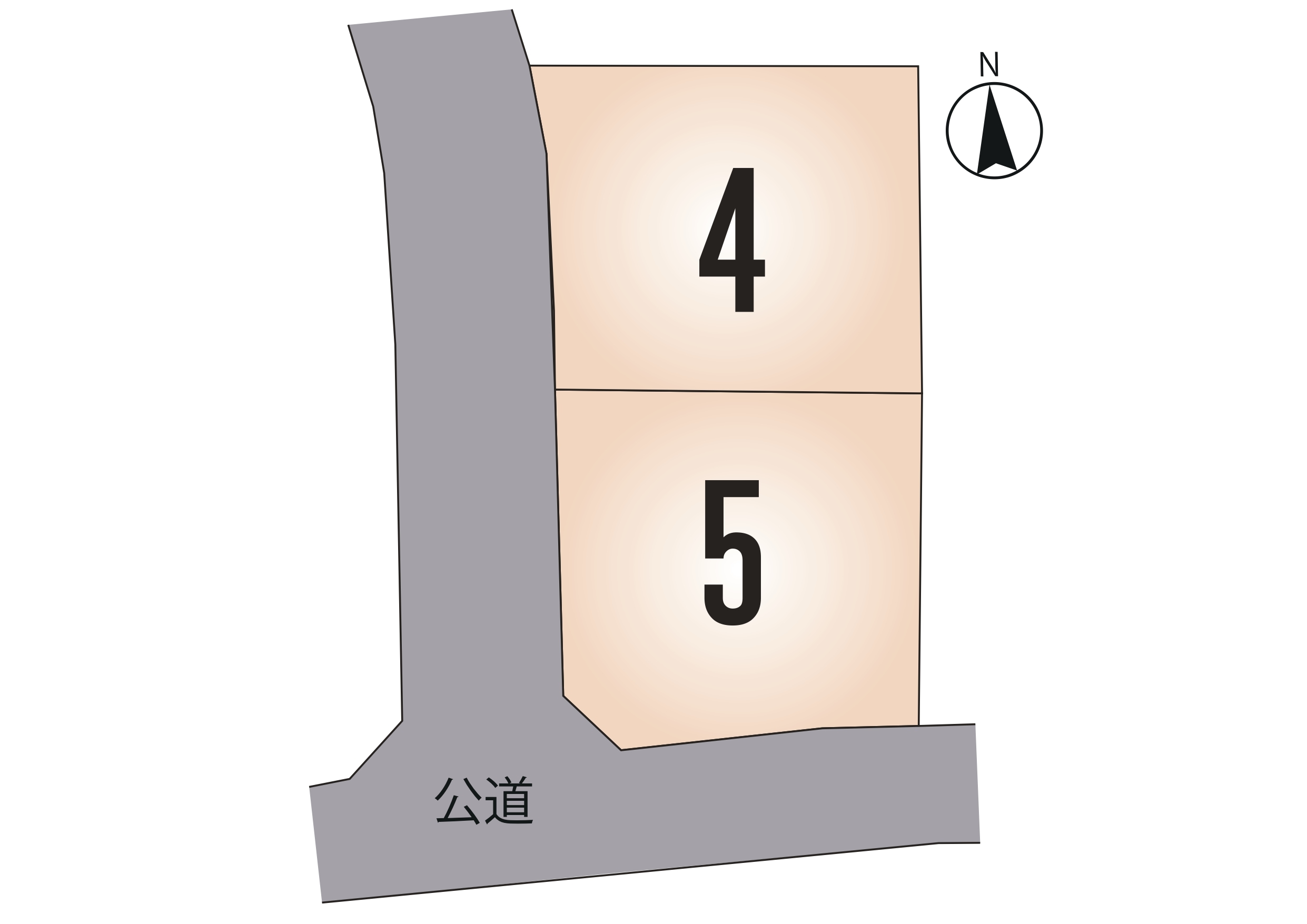 北区 鶴羽田町 全2区画【④号地】