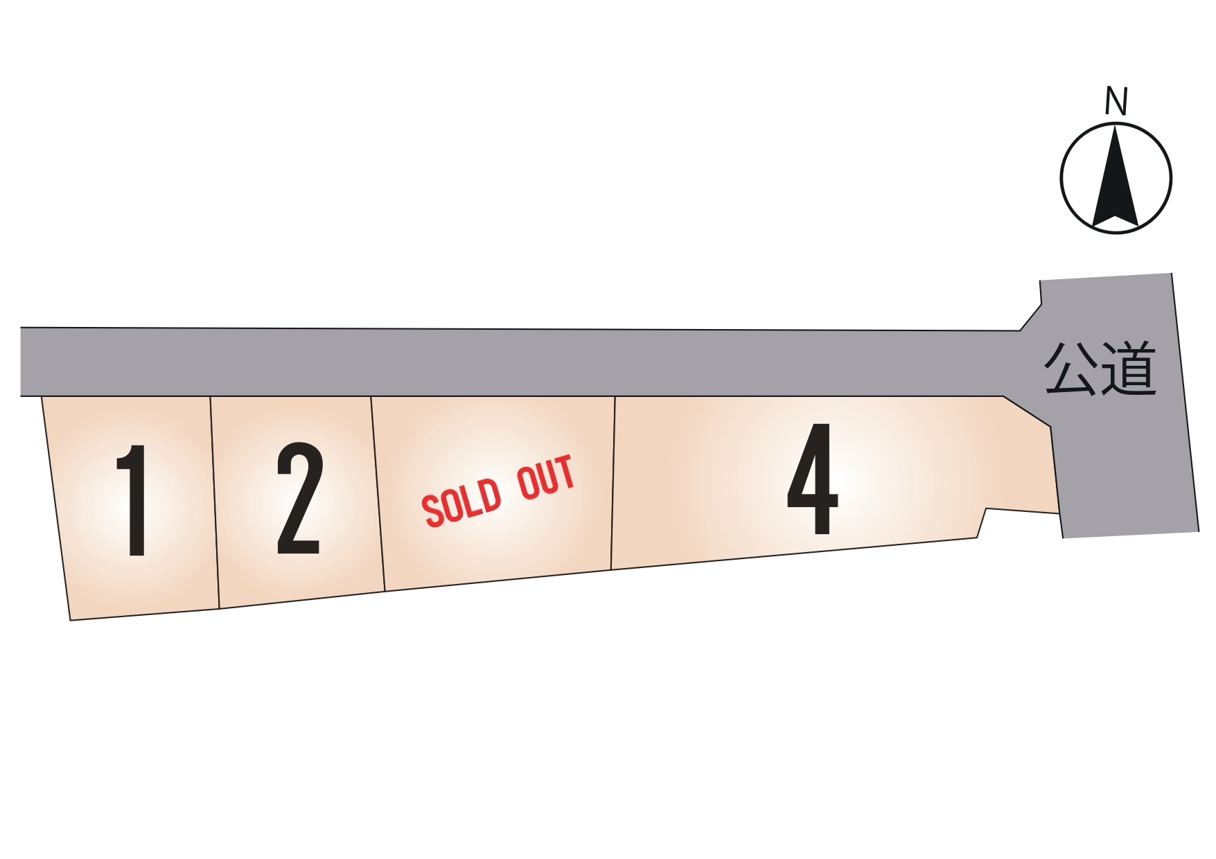 合志市 野々島 全4区画【①号地】
