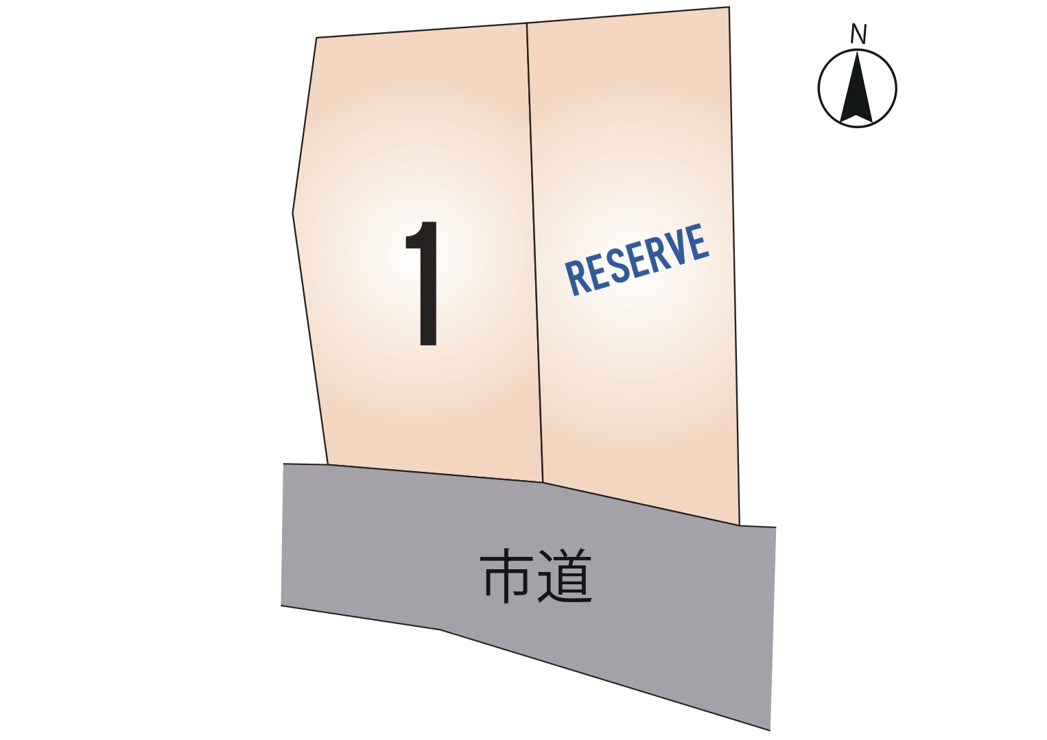 南区 城南町下宮地 全2区画【①号地】