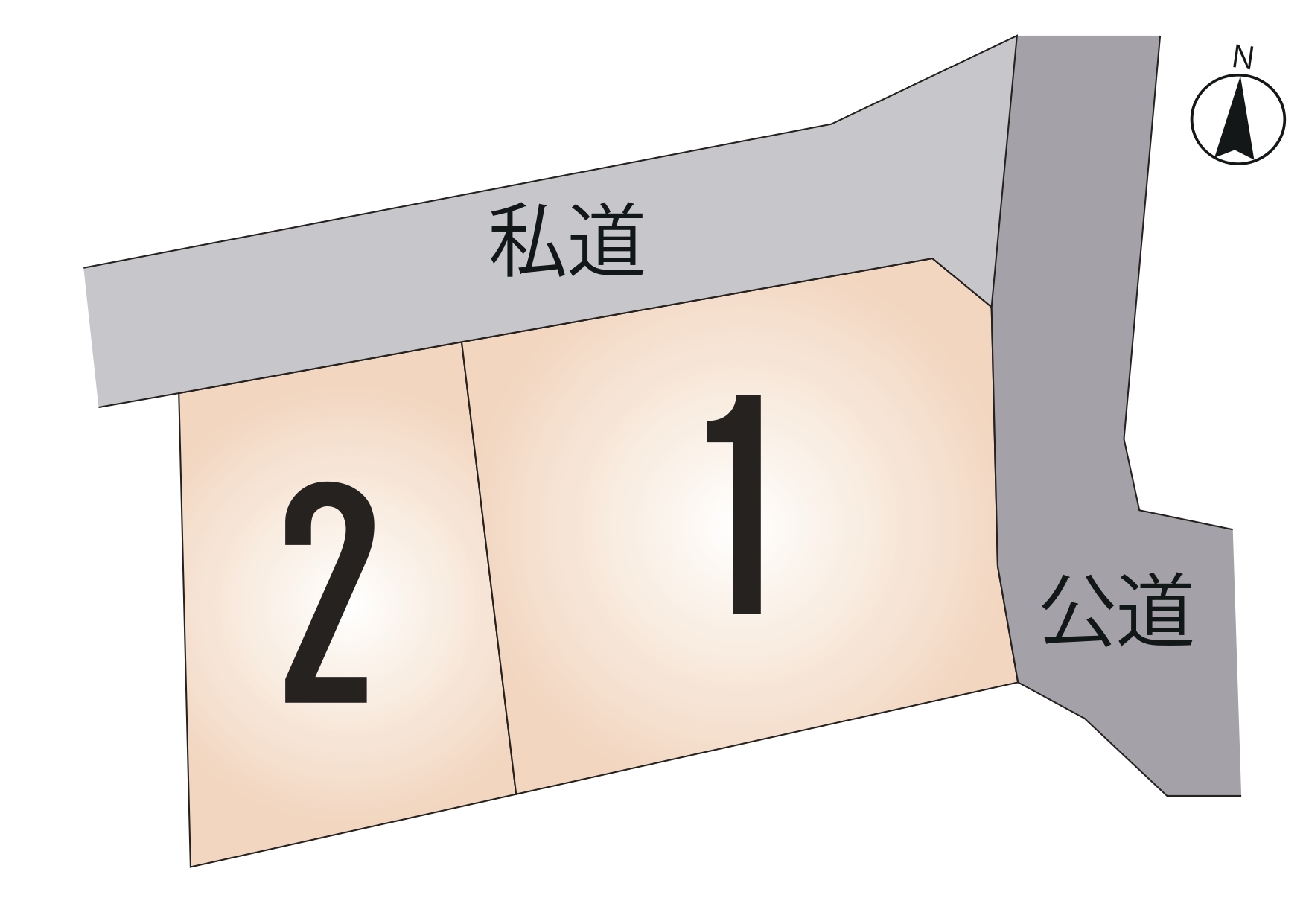 北区 四方寄町 全2区画【②号地】