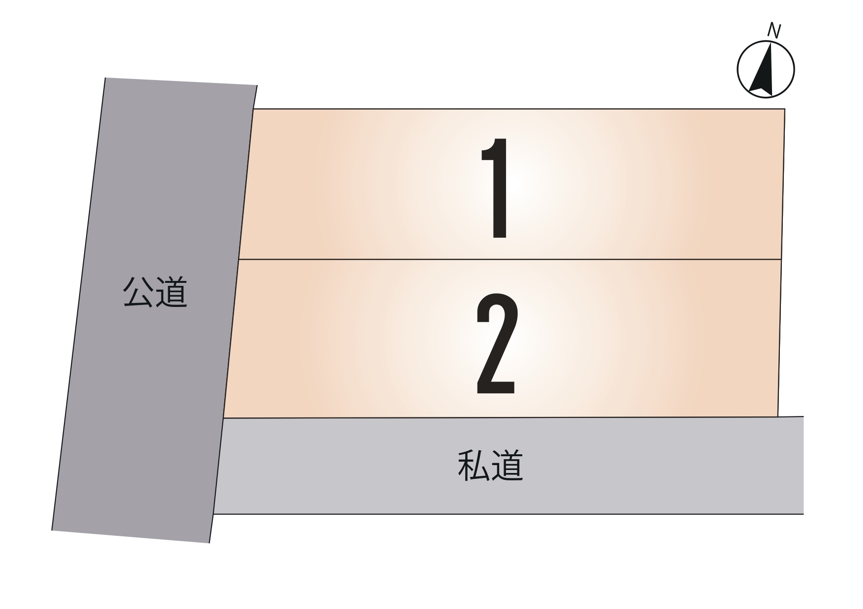 中央区 世安2丁目 全2区画【①号地】