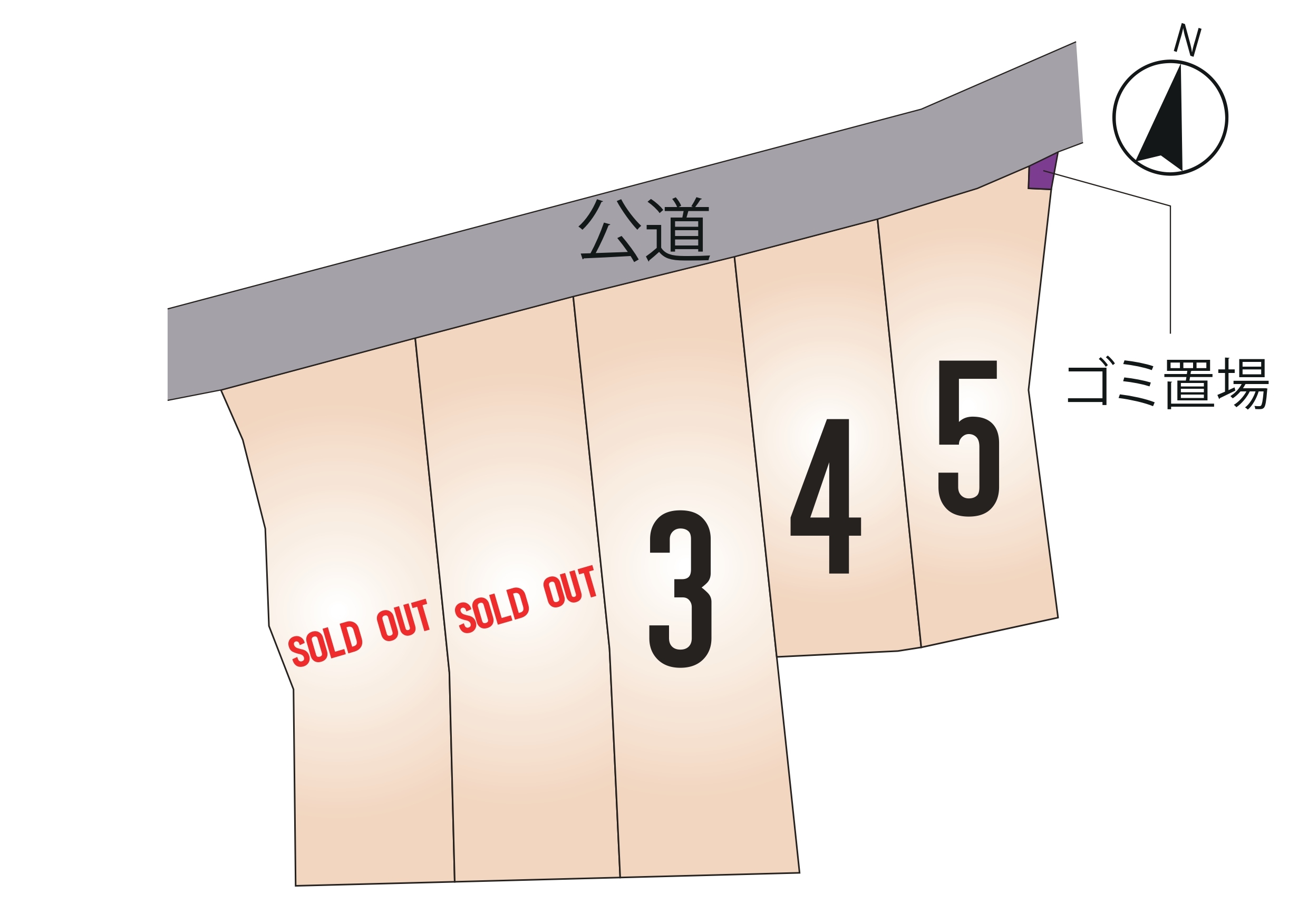 大津町 森 全5区画【④号地】