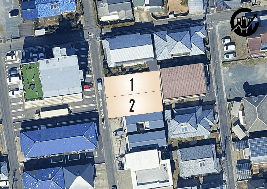 中央区 帯山3丁目 全2区画【①号地】