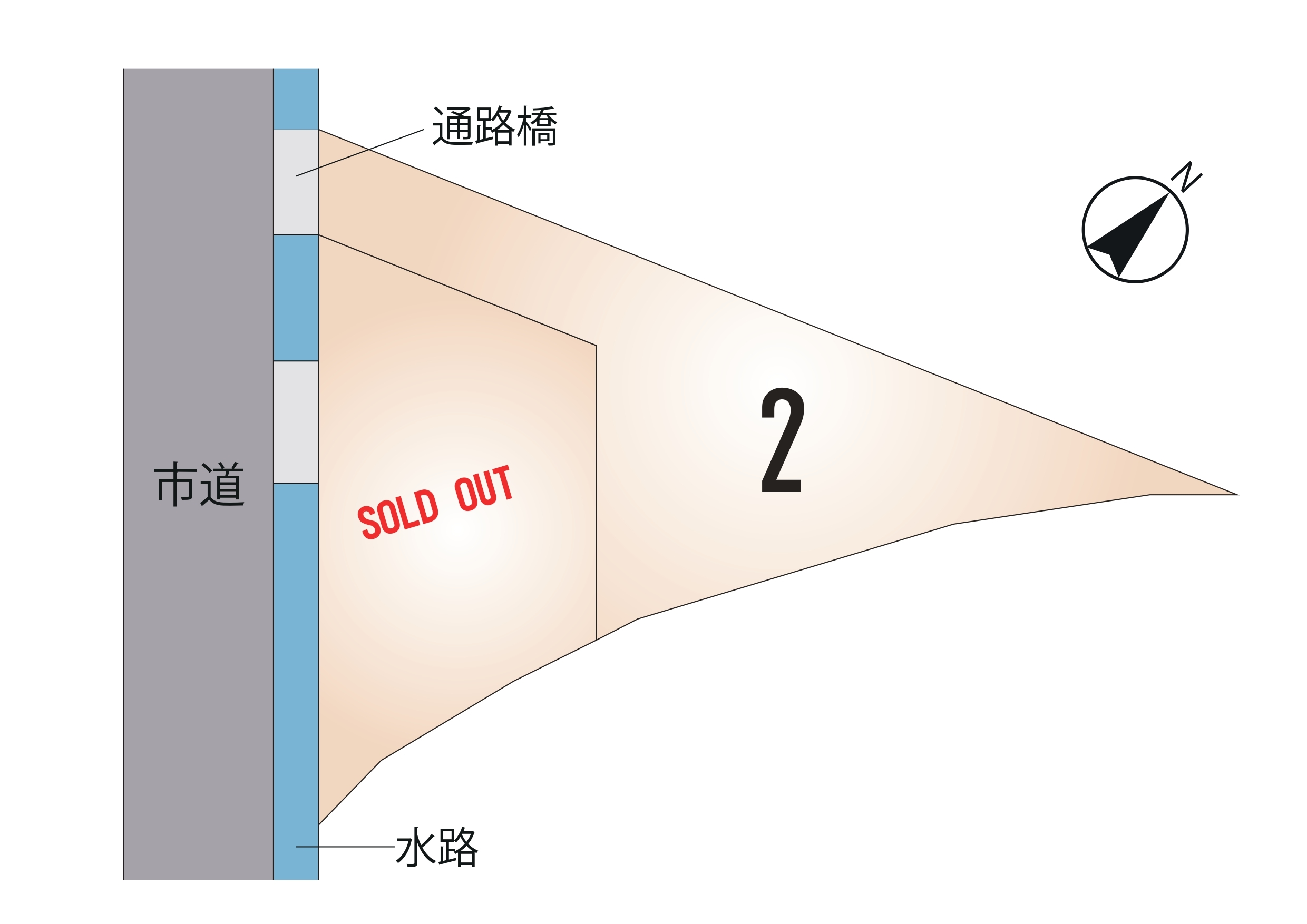 東区 長嶺南 全2区画【②号地】
